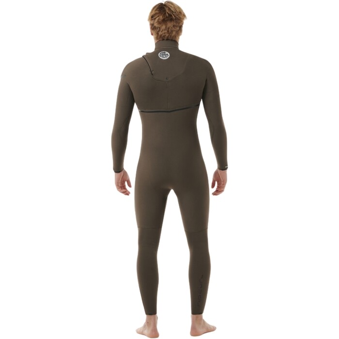 2024 Rip Curl Mens Flashbomb 4/3mm Zip Free Wetsuit 14NMFS - Deep Rock